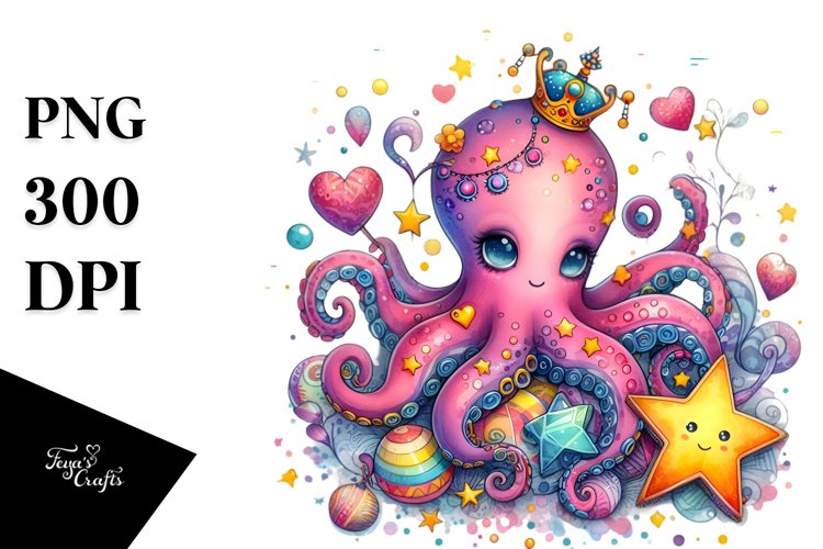 Octopus Clipart Image 2