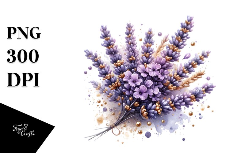 Shiny Lavender Shiny Material Golden | Sublimation | Clipart