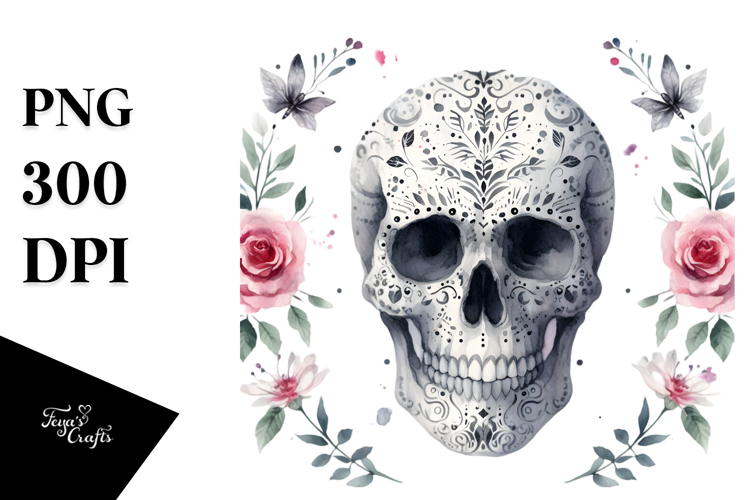 Simple Skull Clipart Image 19