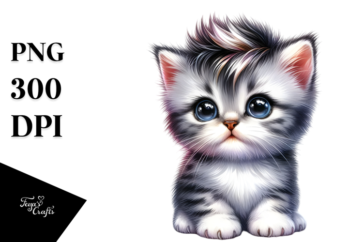 Kitten Clipart Image 16