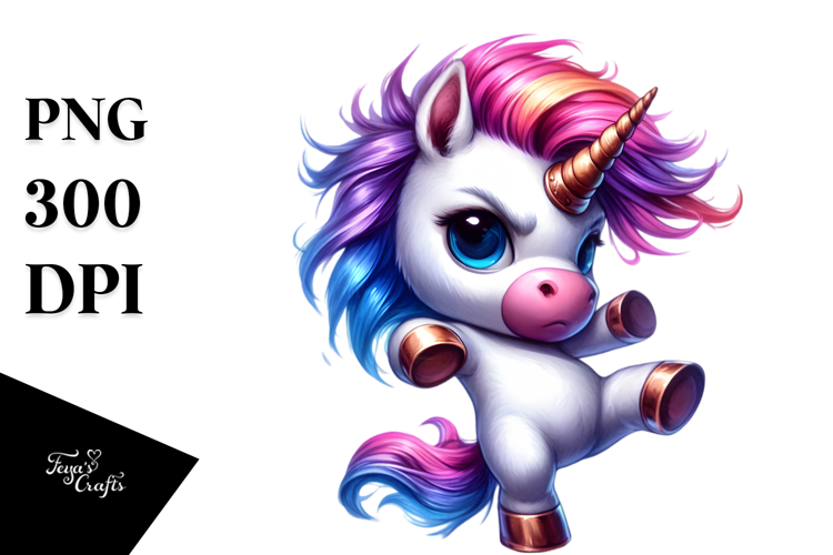 Funny Baby Unicorn Dancing