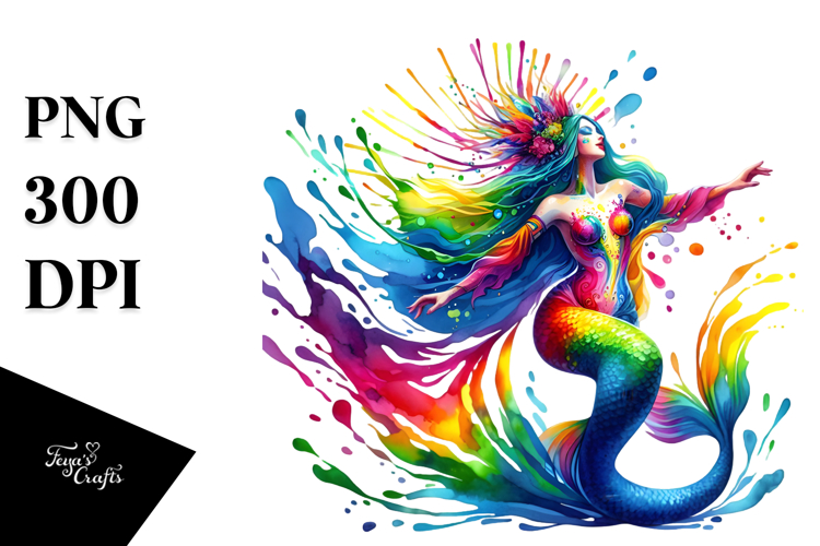 Mermaid Clipart Image 11