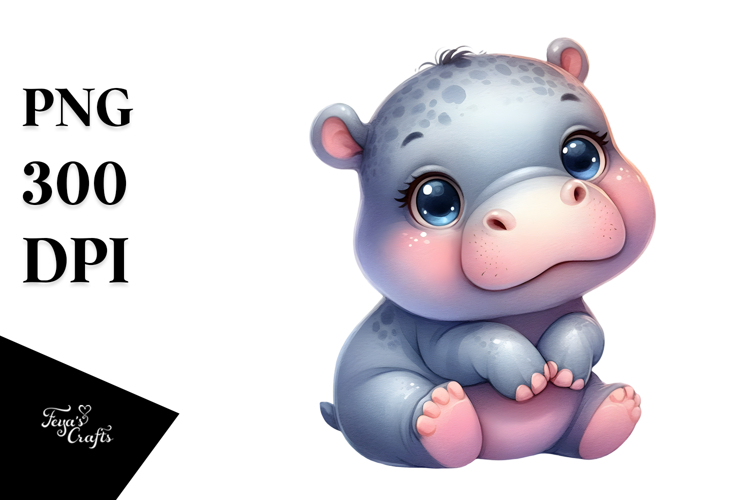 Hippo Clipart Image 22