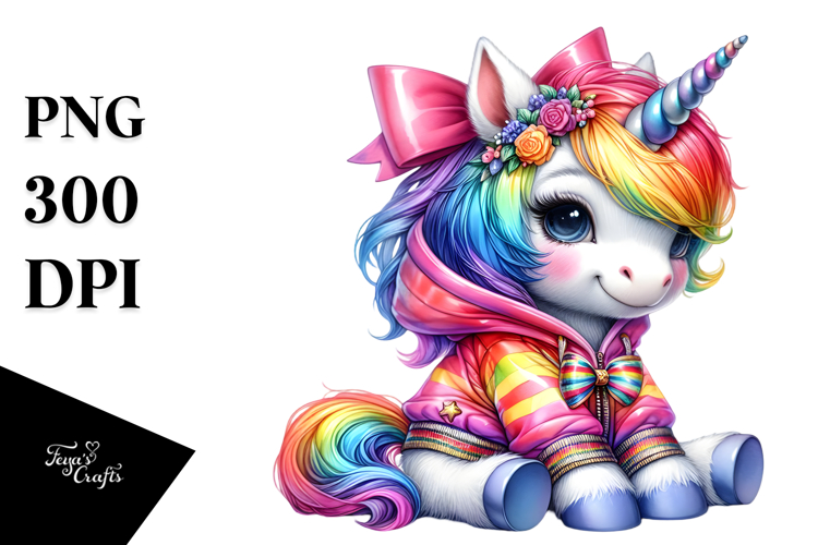 Cute Dancing Unicorn PNG
