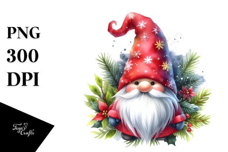 Christmas Watercolor Png Image 8