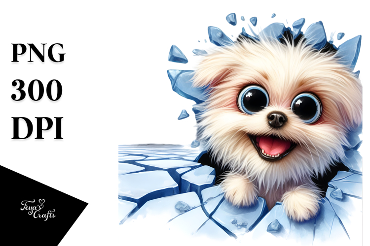 Maltese Clipart Image 8