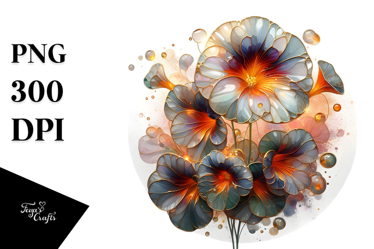 Glossy Nasturtium PNG