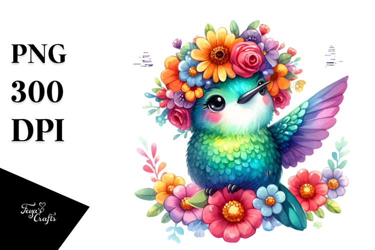 Hummingbird Clipart Image 23