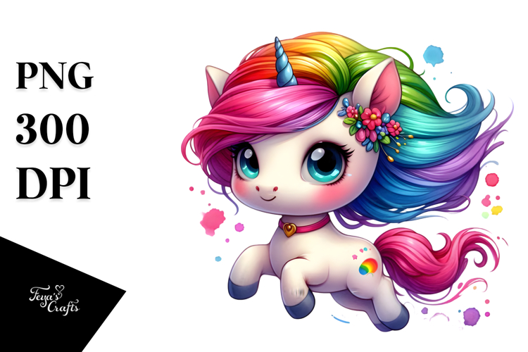 Unicorn Clipart Image 24