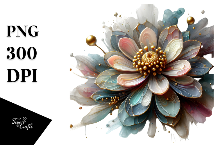 Glossy Zinnia PNG