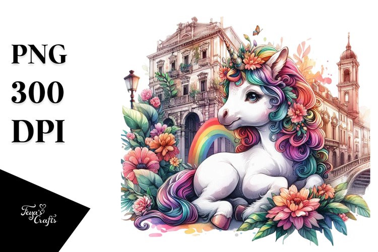 Unicorn Clipart Image 4