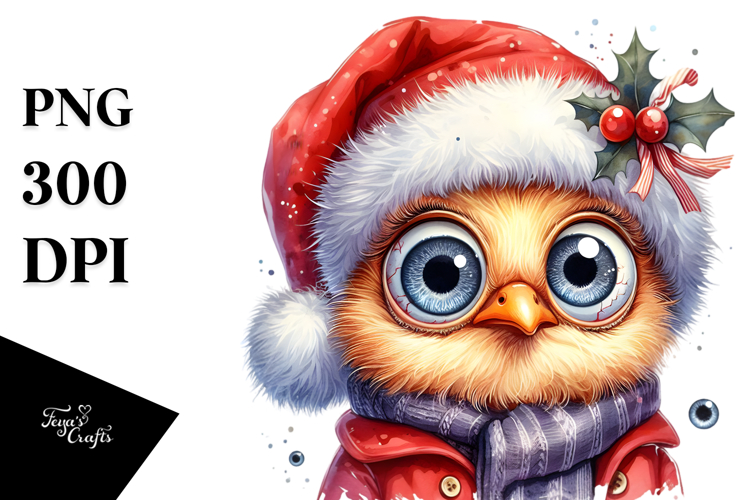 Cute Santa Clipart Image 24