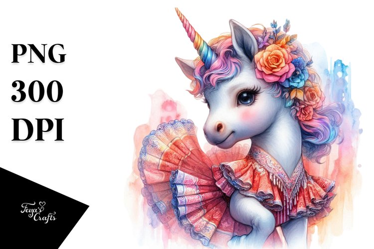 Unicorn Clipart Image 17