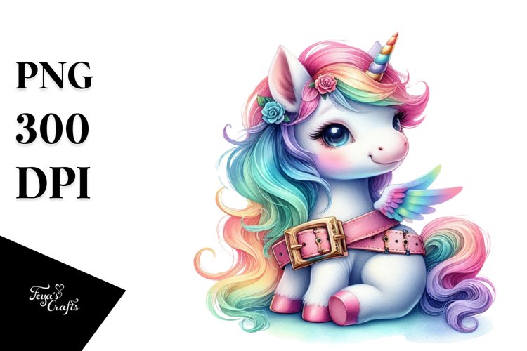 Unicorn Clipart Image 16