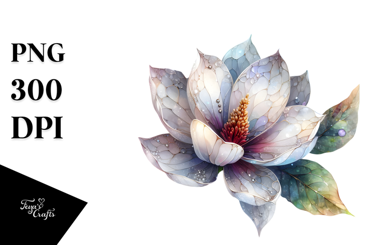 Flower Sticker Png Image 4
