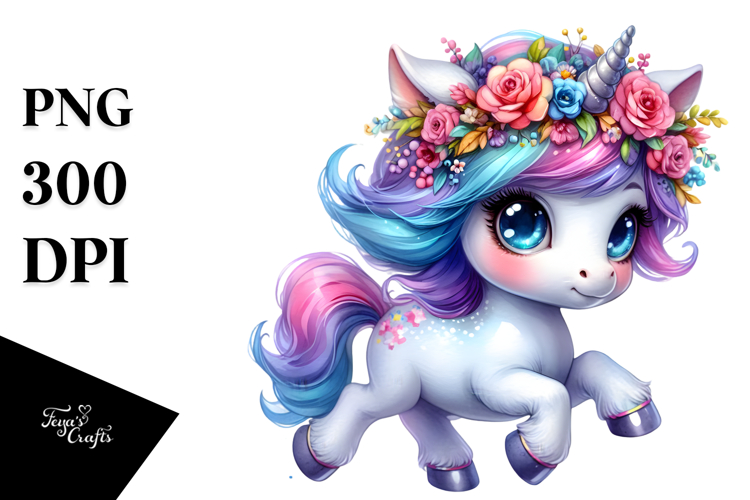 Unicorn Clipart Image 16