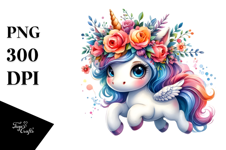 Unicorn Clipart Image 15