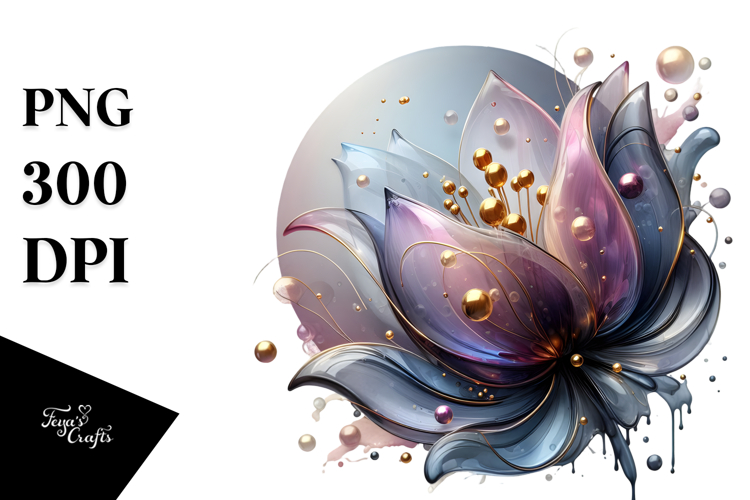 Glossy Tulip PNG