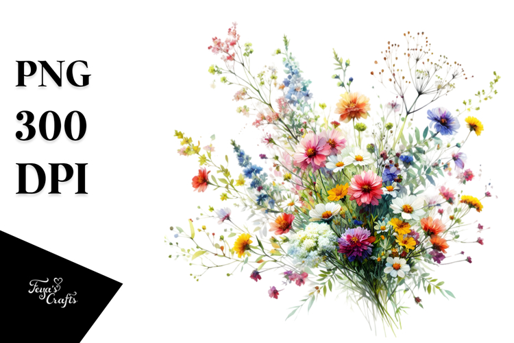 Summer Flowers Clipart Image 15