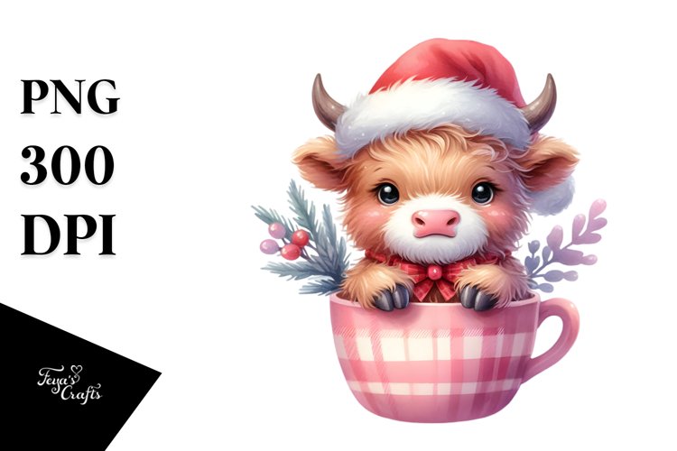 Cute Santa Clipart Image 13
