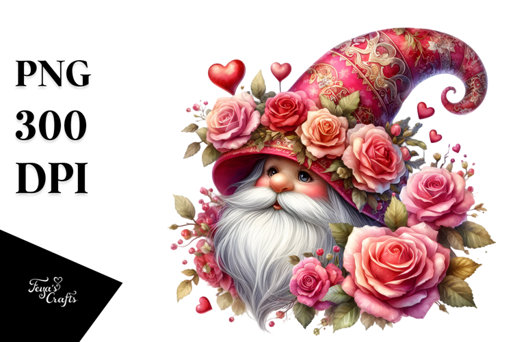 Valentine Gnome Png Image 3