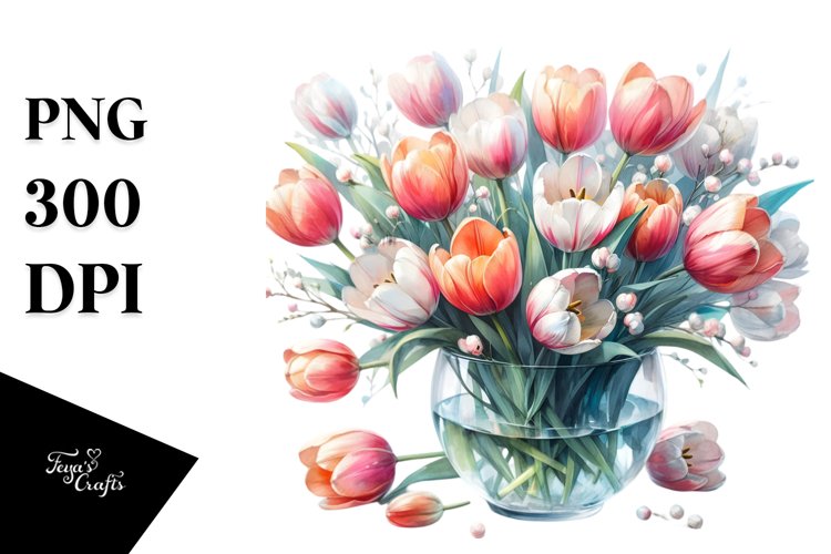 Watercolor Flower Clipart Image 10