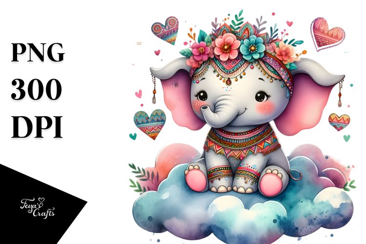 Elephant Clipart Image 24