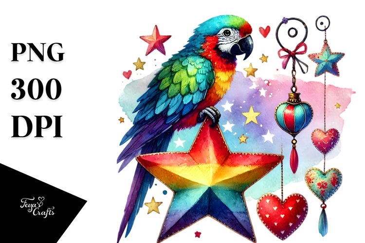 Parrot Clipart Image 14