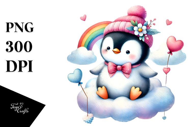 Penguin Clipart Image 9