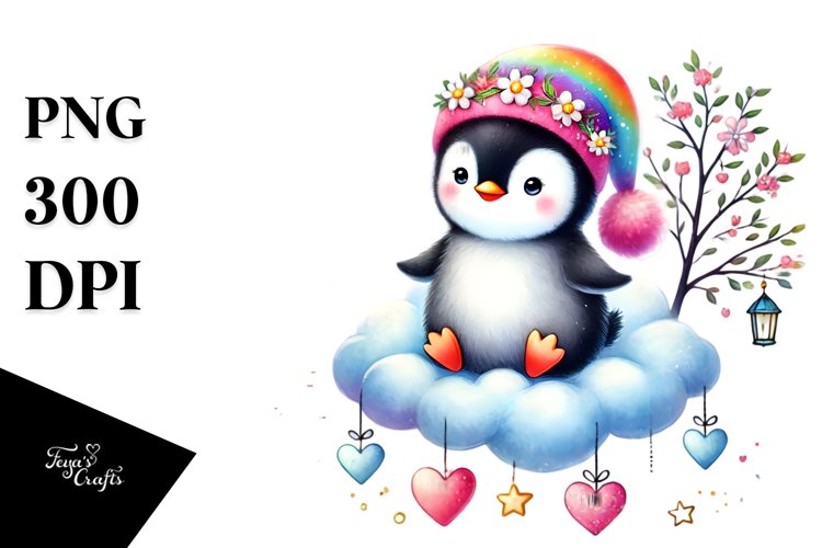 Penguin Clipart Image 8