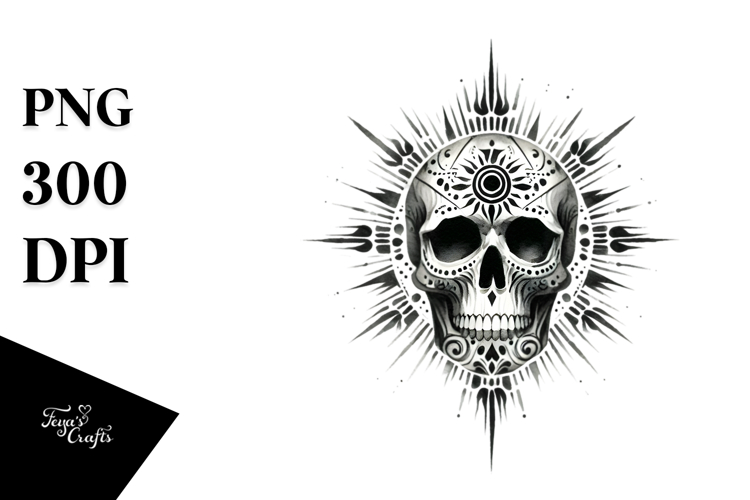 Simple Skull Clipart Image 18