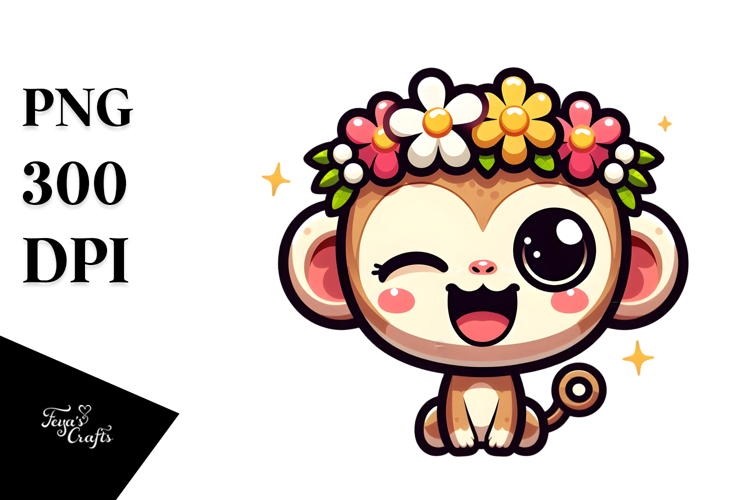 Monkey Clipart Image 9