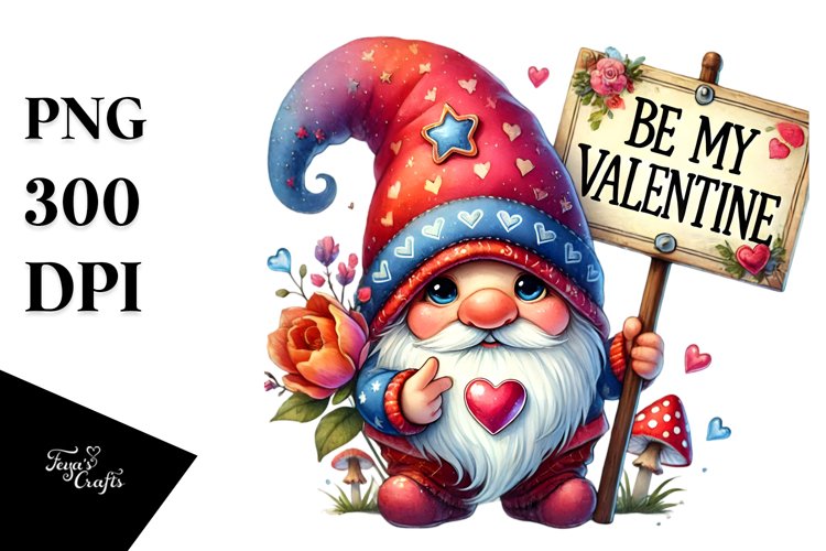 Valentine Gnome Png Image 13