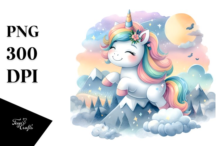 Unicorn Clipart Image 8