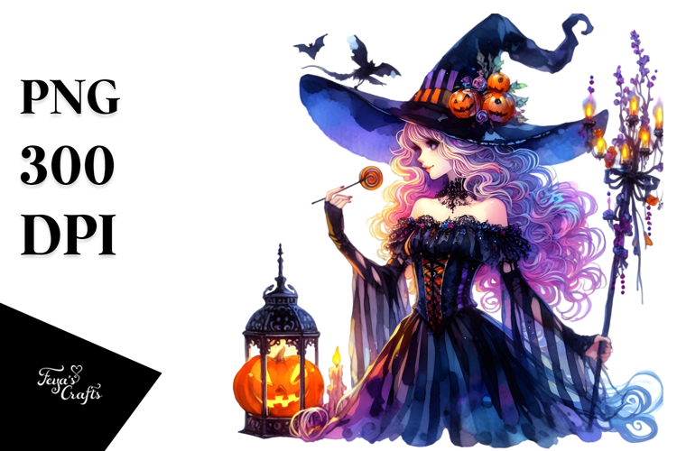 Witch Clipart Image 16