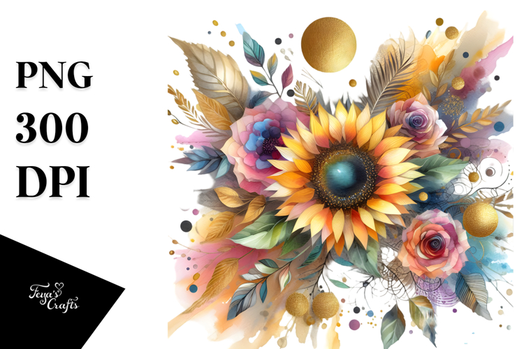 Sunflower Clipart Image 20