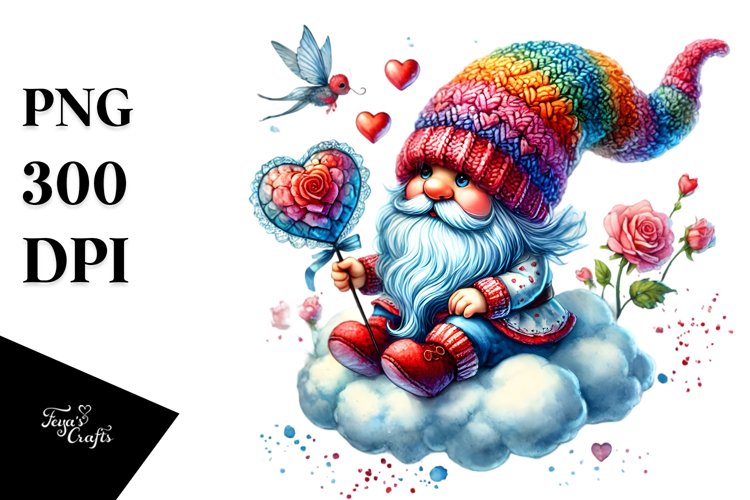 Valentine Gnome Png Image 12
