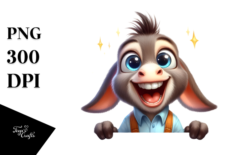 Donkey Clipart Image 19