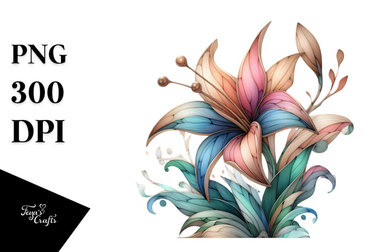 Stained Lily example image 1