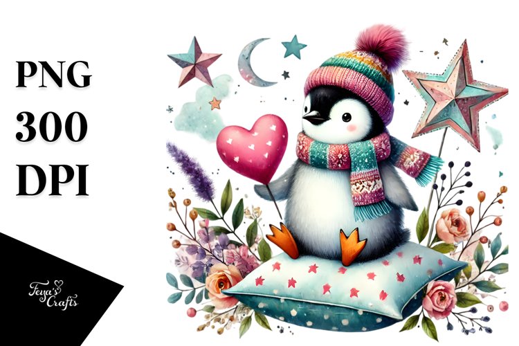 Penguin Clipart Image 4