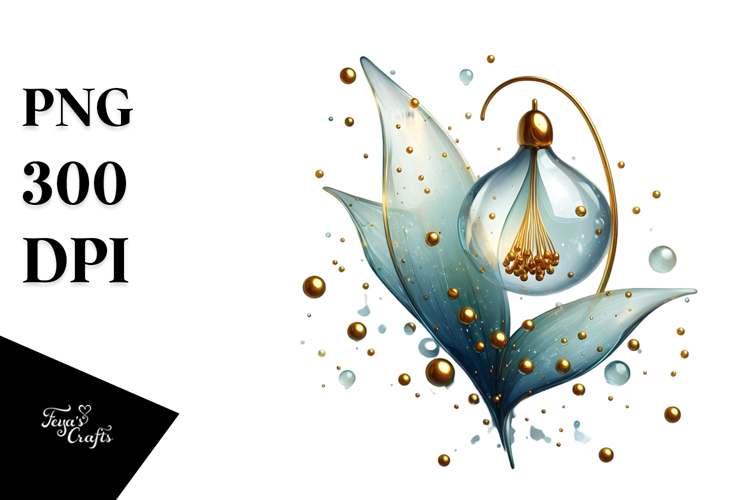 Glossy Snowdrop PNG