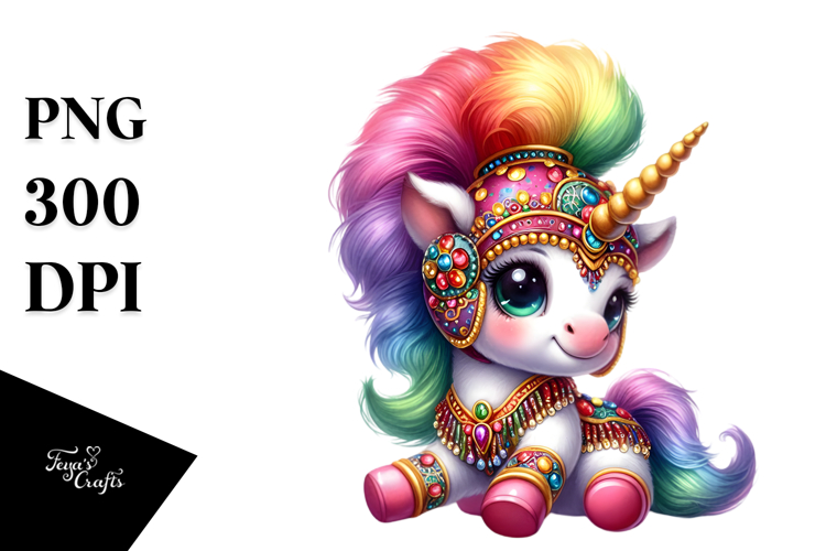 Unicorn Clipart Image 19