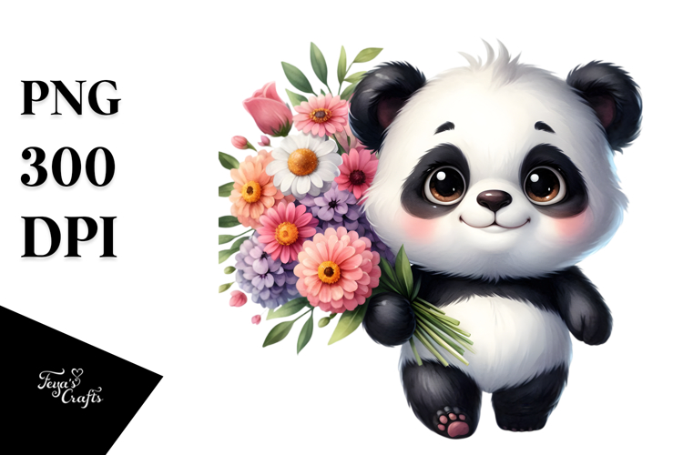 Panda Clipart Image 6