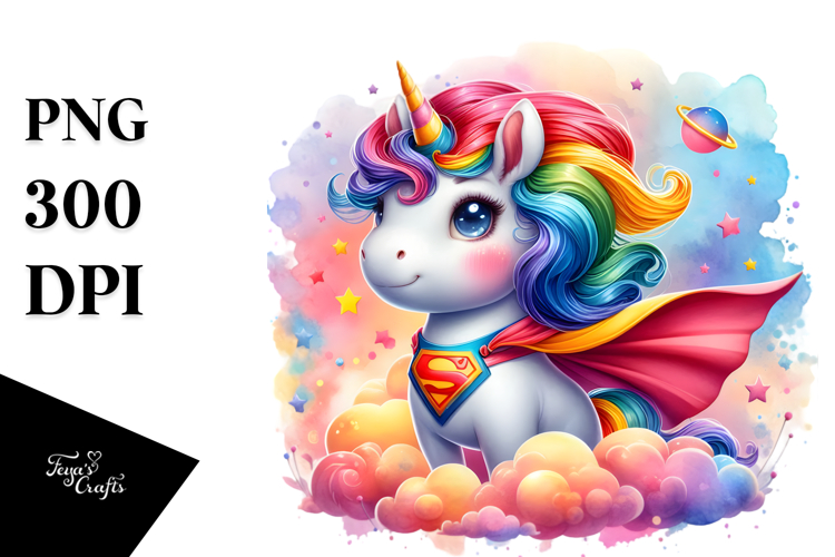 Unicorn Clipart Image 16