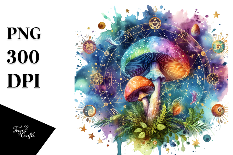 Mushroom Clipart Image 3