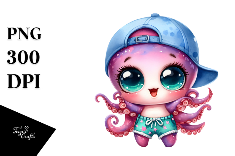 Octopus Clipart Image 23