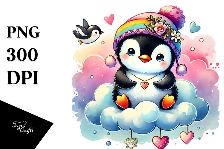 Penguin Clipart Image 19