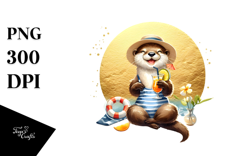 Otter Clipart Image 15