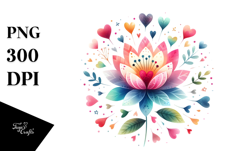 Simple Flower Clipart Image 3