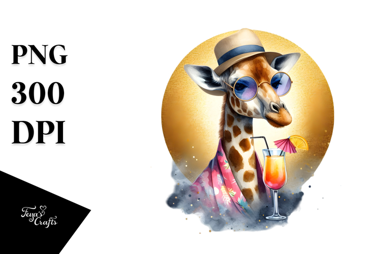 Watercolor Cocktail Clipart Image 15